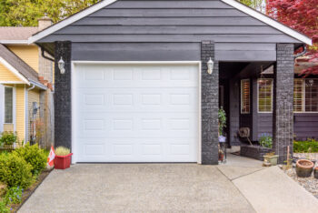 Garage Door In Vancouver, Canada.